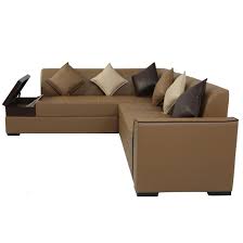 This floor plan is the most common (and the designer's fave!). Kohav Half Leather L Shape Sofa Furniture Home Decor Fortytwo