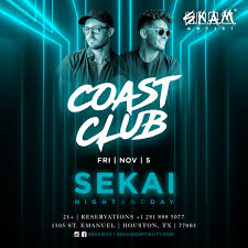Coast Club at Sekai Day & Night Club | SKAM