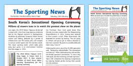 And site news newspaper report. News Report Writing Example Pack Primary Resource