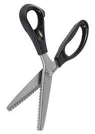A nice, sharp pair of pinking shears can create a decorative hem after you've sewn a seam on your fabric. Top 10 Pinking Shears Of 2021 Best Reviews Guide