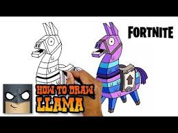 How To Draw Llama Fortnite Awesome Step By Step Tutorial Youtube Llama Drawing Step By Step Drawing Easy Drawings