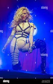 Maria Brink of In This Moment performs live on stage at the Wulfrun Hall on  March 04 2015 in Wolverhampton, UK Stock Photo - Alamy