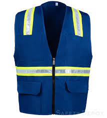 At hivis supply, we carry a variety of high quality flame resistant fr safety vests. 8038a Royal Blue Style