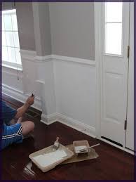 See more ideas about chair rail, home decor, home. Chair Rail Wall Contrast Dining Room Colors Dining Room Chair Rail Dining Room Wall Color