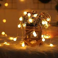 meisterhome 20 led lichtsnoer op batterij warm wit buiten kerstverlichting lichtkoord led