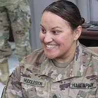 Maj. Sarah O'Banion of the 189th Airlift Wing's 154th