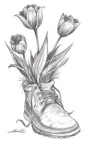 40 Easy Flower Pencil Drawings For Inspiration Pencil Drawings Of Flowers Pencil Sketch Drawing Flower Sketches