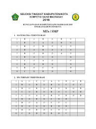 We did not find results for: Kunci Jawaban Soal Ksm Ipa Mts 2018 Kunci Masa Depan