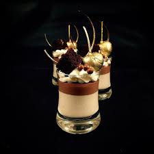 Working In Banquet Buffet Desserts Black Forest Verrines Kirsch Panna Cotta Chocolate Mousse Vanilla Cremeux Chocolate Cake Golden Cherry Tagsforlikes Fancy Desserts Dessert Buffet Beautiful Desserts