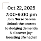 Dodging Dementia & Happiness Hacks event image