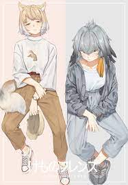 artist 方向錯乱 title 無題 かわいいアニメガール イラスト ハシビロコウ けものフレンズ