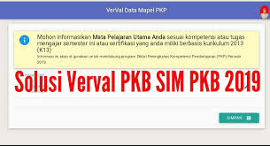 Check spelling or type a new query. Solusi Verval Pkp Peningkatan Kompetensi Pembelajaran Sim Pkb 2019 Informasi Seputar Guru