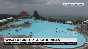 Panorama Indah Nan Cantik Wisata Giri Tirta Kahuripan Youtube