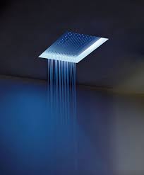 Acquafit By Fantini The Multisensory Shower Head Chromotherapy Rain Shower Shower Heads