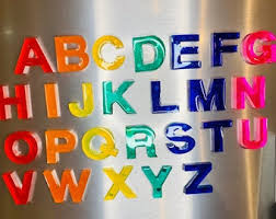 Learning the alphabet is a blast with these crafts, activities, and toys. Alphabet Magnets Etsy
