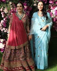 Aamir Khan Tony Blair Sundar Pichai Ban Ki Moon Among Other Guests Flock In To Attend Akash Ambani And Shloka Mehta Wedding Bash Hungryboo Indian Fashion Dresses Saree Trends Bridal Lehenga