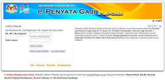 Sila layari portal rasmi jabatan akauntan negara malaysia (janm), di pautan berikut E Penyata Gaji Dan Laporan Penyata Pendapatan Tahunan