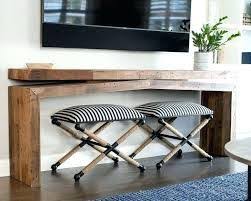 What To Put Under A Mounted Tv Google Search Wood Console Table Wood Console Dining Room Console Table