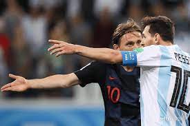 Modric man marked messi, robbed the ball from mesdi, make a dribble through the left half space before getting foul. Luka Modric On Lionel Messi After Argentina Star S Poor Performance