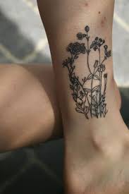 Flower Ankle Tattoos Tumblr Google Search Flower Tattoo On Ankle Tattoos Flower Tattoos