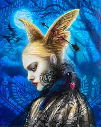 Black Bird (Take these broken wings and learn to fly) from the collection  of Erica Berkowitz