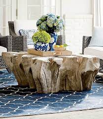 Root Tables In White Finish Frontgate Root Table Tree Coffee Table Living Room Coffee Table