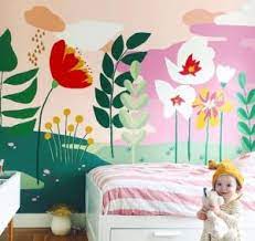 Ini juga bisa mengingatkan mereka. Dekorasi Kamar Anak Dengan Mural Flowers Ciptakan Kamar Yang Asyik Untuk Anak