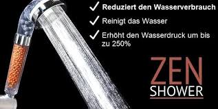 New Trends Der Duschkopf Zenshower Ist Nun Auch In Deutschland Erhaltlich Duschkopf Dusche Haushalts Tipps