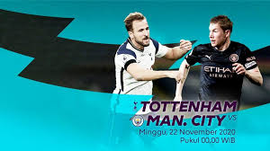 Tottenham were the last team to beat city and, on the evidence of recent months, it is going to take something extraordinary to prevent pep guardiola's side from sauntering to. Link Live Streaming Tottenham Hotspurs Vs Manchester City Di Net Tv Dan Mola Tv Live 00 00 Wib Kabar Lumajang