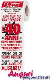 Carta Igienica 40 Anni Amazon It Giochi E Giocattoli Buon Compleanno 40 Compleanno Carta Igienica