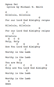 agnus dei in 2019 gospel song lyrics ukulele worship