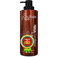 Slick on too many smoothing products and your hair can turn limp. Buy Moroccan Argan Oil Conditioner Sulfate Free Best For Damaged Dry Curly Or Frizzy Hair Thickening For Fine Thin Hair Safe For Color Treated Keratin Treated Hair Professional Line Online