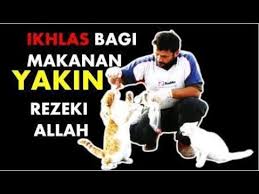 Dan memberinya rezeki dari arah yang tiada. Bagi Makan Kucing Yakin Dengan Rezeki Allah Ustadz Azhar Idrus Youtube