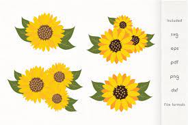 Free Free Sunflower Vector Svg SVG PNG EPS DXF File