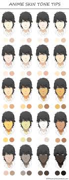 Anime Skin Tone Tips By Ntdevont D32p69d Large Skin Color Palette Skin Palette Skin Drawing