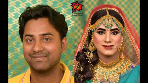8919651672 akhil kerala wedding saree Indian Male To Female Makeup Transformation Saubhaya Makeup