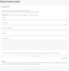 Open a form in google forms. Configuring The Whois Pro Page Domain Internetx Help Center