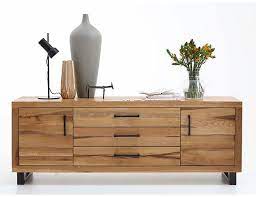 Ausführung asteiche holznachbildung kombiniert mit lava matt lack. Bodahl Nature Sideboard Eiche Massiv 200cm 1 846 45