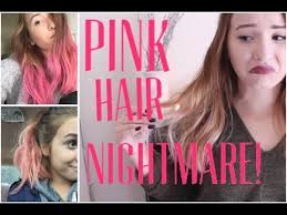 It successfully dyes blonde hair pink or maintains an already dyed pink shade. Pink Hair Nightmare How I Got Back To Blonde Kinda Youtube