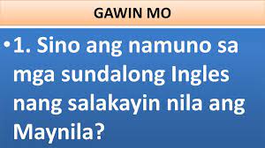 We did not find results for: Aralin 5 Okupasyon Ng Ingles Sa Maynila Ppt Download