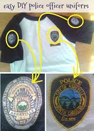 Easy Diy Costume Authentic Police Officer Uniform Police Costume Police Costume Kids Police Officer Costume