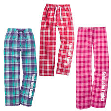 Adult Boxer Craft Flannel Plaid Pjs With Sj Eagles Logo