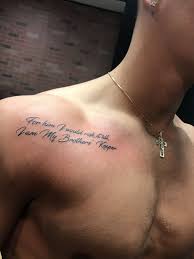 Tattoo Tat Placement Mens Collar Bone Tattoo For Men Tattoo Quotes For Men Chest Tattoo Roman Numerals