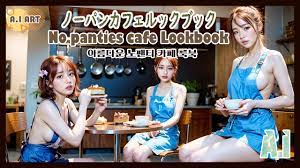 [AI ART] 노팬티카페 룩북 | ノーパンカフェルックブック | No panties cafe Lookbook | - YouTube