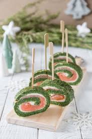 Roules Aux Epinards Et Saumon Fume Recette Saumon Fume Saumon Recette Noel Saumon Fume
