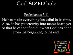 This is one of god's plans, and in doing so, he created this hole that cannot be filled by any other: Jesus Only Jesus What Is A Purveyor Ppt Download