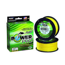 Powerpro Braided Spectra Fiber Fishing Line Hi Vis Yellow 30lb 500 Yds