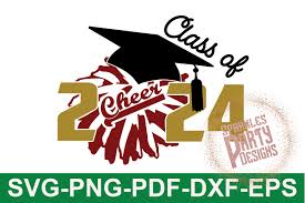 Find & download the most popular silhouettes vectors on freepik free for commercial use high quality images made for creative projects. Class Of 2024 Cheer Senior Sublimation Svg Dxf Pdf Png 516132 Svgs Design Bundles