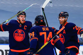 Here's some of what was said on twitter: Bob Stauffer On Twitter Great Shot By Curtis Comeau Below Proving Yet Again That Connor Mcdavid Is Often More Pumped For A Goal By One Of His Teammates Ethan Bear Here Than Himself