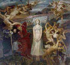 Puck, walpurgisnacht, goethe' s faust, saul and the witch of endor, witches' sabbath. Painting Goethe S Faust 6 Walpurgis Night The Eclectic Light Company